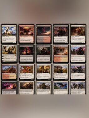 20 magic the gathering cards. 
MTG6